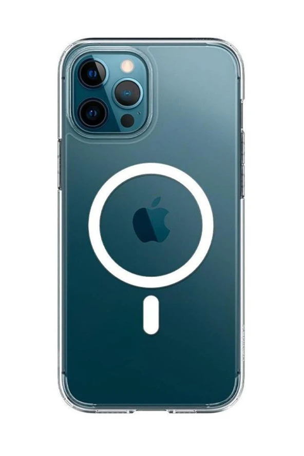 Mcdodo Iphone 13 Uyumlu Şeffaf Mat Magsafe Kılıf PC-1650