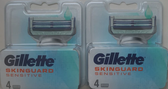 GİLLETTE SKİNQUARD SENSİTİVE 4+4 7702018486645