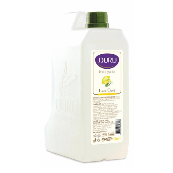 Duru Limon Kolonyası 80 Derece 900ml