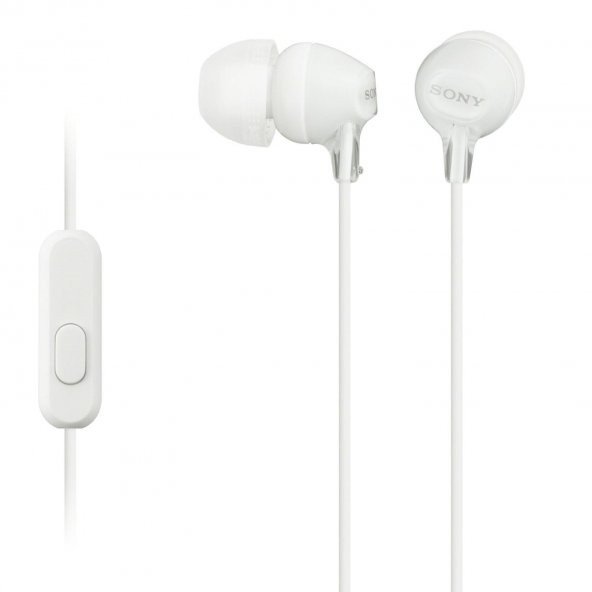 Sony MDR-EX15AP Mikrofonlu Kulak İçi Kulaklık BEYAZ