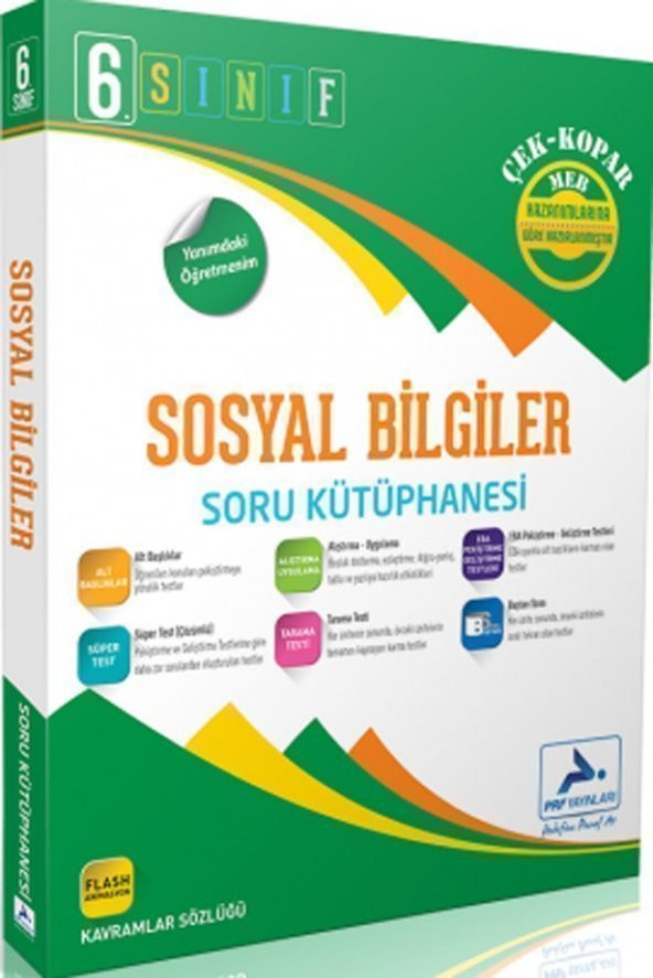 6. Sınıf Sosyal Bilgiler Soru Kütüphanesi - Paraf Yayınları