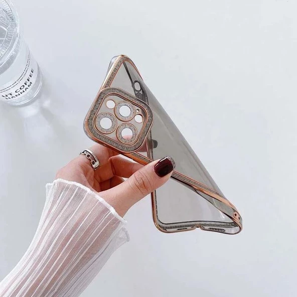 İphone 13 Rio Yıldız Desenli Kamera Korumalı Kılıf - Resim 11