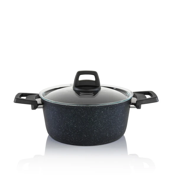 Schafer Dark Storm Tencere Seti 12 Parça-Siyah - 9