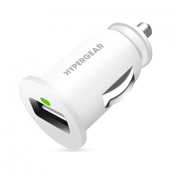 Hypergear 2.1A 2X Hızlı Araç Şarj Aleti Başlığı Beyaz - 6