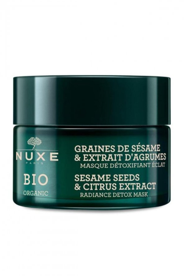 Nuxe Bio Organic Aydınlatıcı Detoks Maske 50 ml