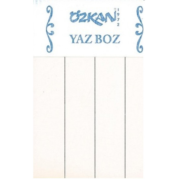 Yazboz 3. Hamur 4 bölmeli 12 li paket özkan - 2