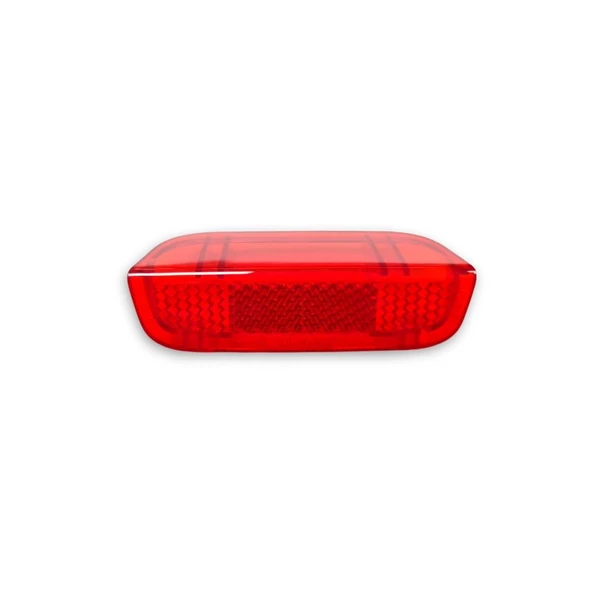 VW Tiguan 2008-2015 Kapı İçi Alt Reflektör Camı Kırmızı 1K0947419A - 1