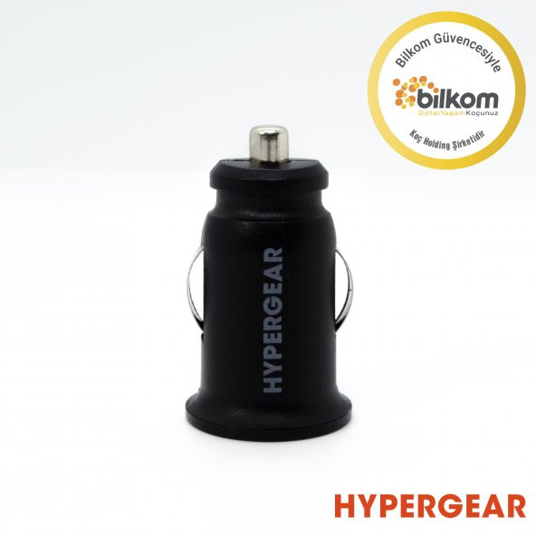 Hypergear 2.1A 2X Hızlı Araç Şarj Aleti Set Type-C Kablo Siyah - 2