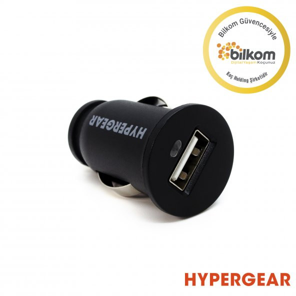 Hypergear 2.1A 2X Hızlı Araç Şarj Aleti Set Type-C Kablo Siyah - 3