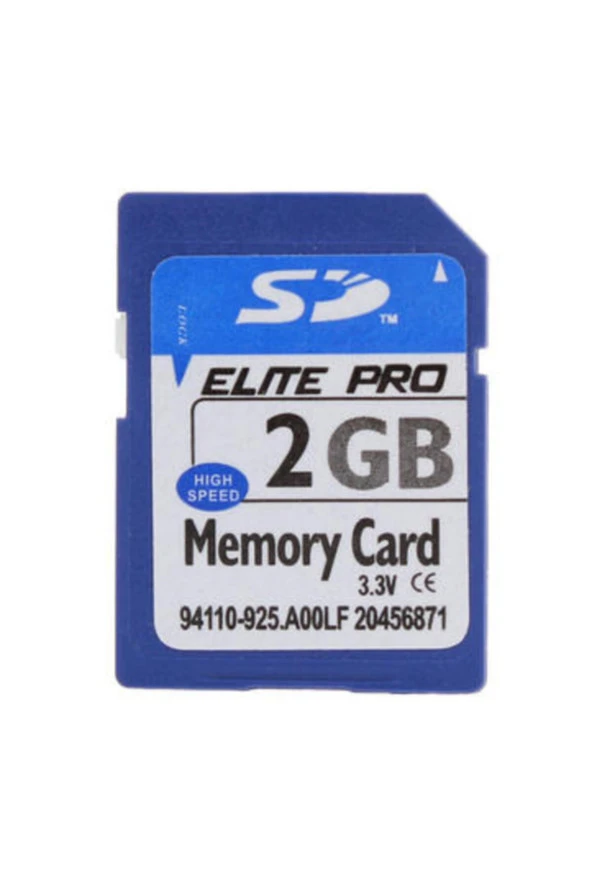 2 Gb Sd Hafıza Kartı Elite Pro