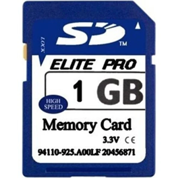 1 Gb Sd Hafıza Kartı Elite Pro