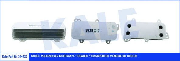 KALE MOTOR YAĞ SOĞUTUCUSU TRANSPORTER T5 - TOUAREG 2.5 TDI 2004-2010 130PS