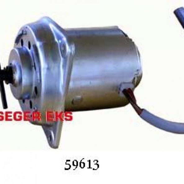 S59613-FAN MOTOR TEK 12V RENAULT R9-R11-19 KABLOLU