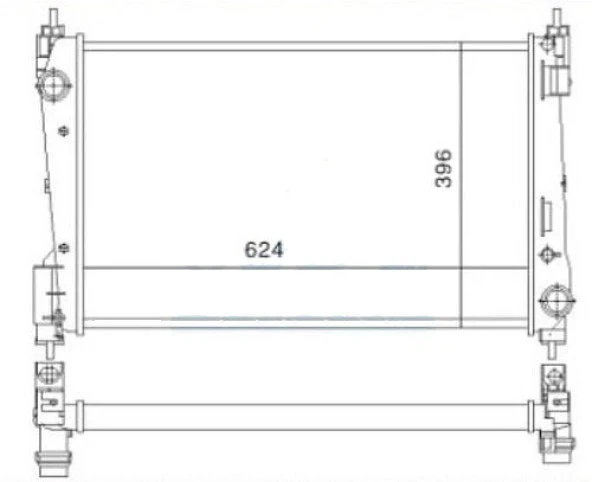 MGA SU RADYATORU OPEL:CORSA D 1.3D FİAT:GRANDE PUNTO 1.3JTD 75 PS 05-624X396