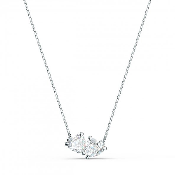 5517117 Swarovski Kolye Attract Soul-Necklace Heart Czwh-Rhs - 2