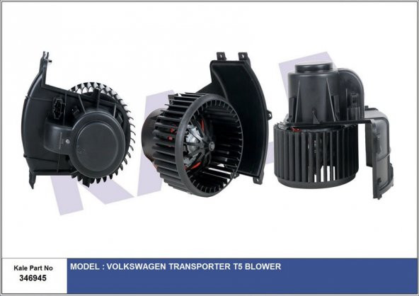 KALE KALORİFER MOTORU VW TRANSPORTER T5