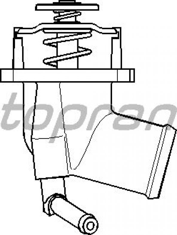 TOPRAN 206709001-755 TERMOSTAT KOMPLE ASTRA G-CORSA C-VECTRA B-C-MERIVA-ZAFIRA-1.4-1.6-1.4 16V-1.