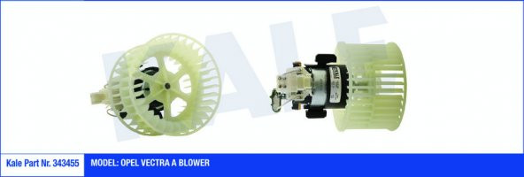 KALE 343455-KALORİFER MOTORU 12V OPEL VECTRA A