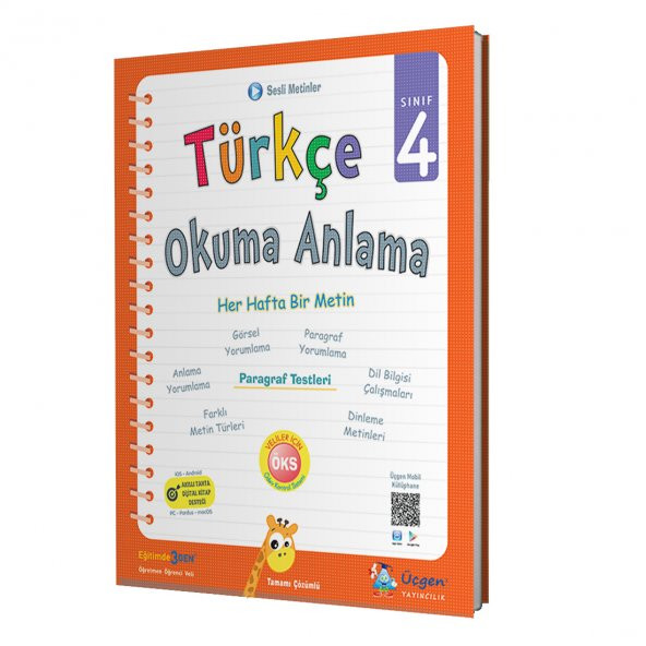 Üçgen 4. Sınıf Türkçe - Okuma Anlama - 36 Hafta