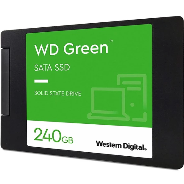 WD Green 240GB 2.5'' SATA SSD (545MB/s) - 2