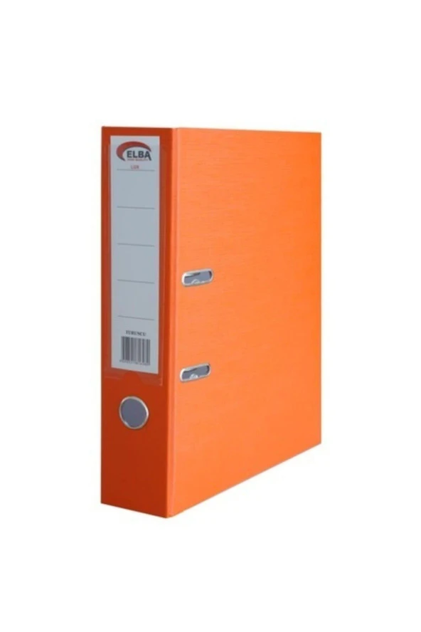 Elba Klasör Plastik Lüx Geniş Turuncu (1 Koli 25 Adet) ürün görseli
