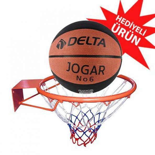 Delta Basketbol Çemberi No6 Jogar Basketbol Topu Basketbol Filesi Üçlü Set