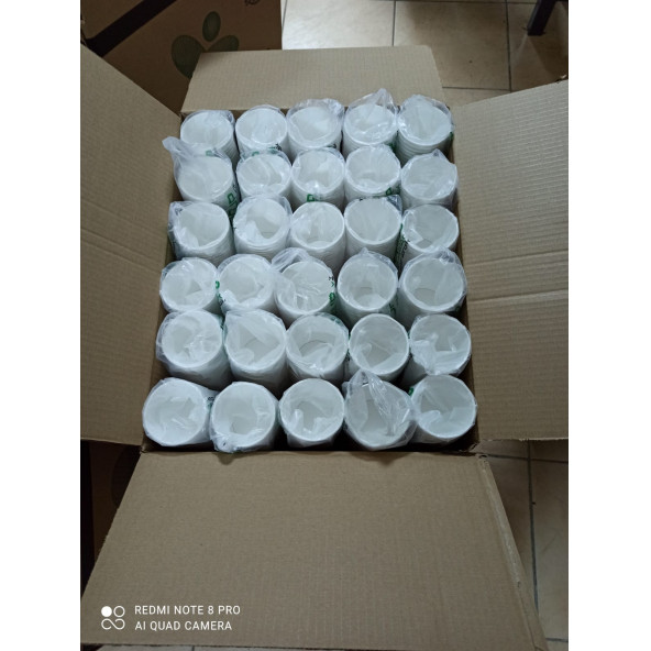 İncicup Karton Bardak 6.5 Oz 1000 Adet - 6