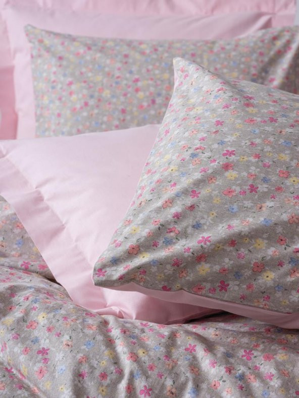 Cotton Box Petite Çift Kişilik Nevresim Takımı Sihu Pembe - 2