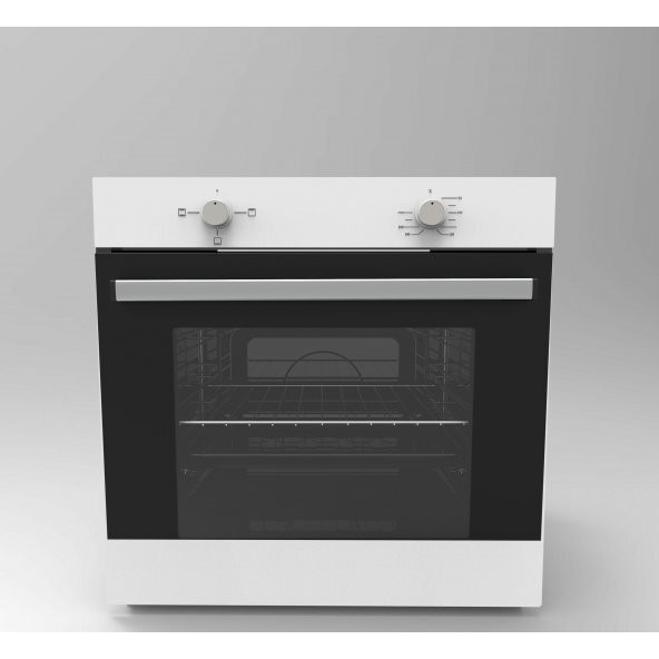 Alveus Mfa 604 Statik Beyaz Ankastre Fırın