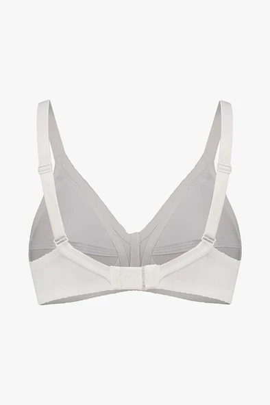 Beyaz Desteksiz Toparlayıcı Sütyen - Resim 6