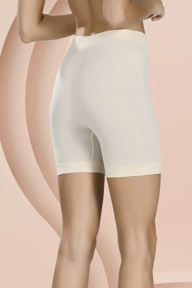 Ten Rengi Seamless Kısa Şort Külot - Resim 2