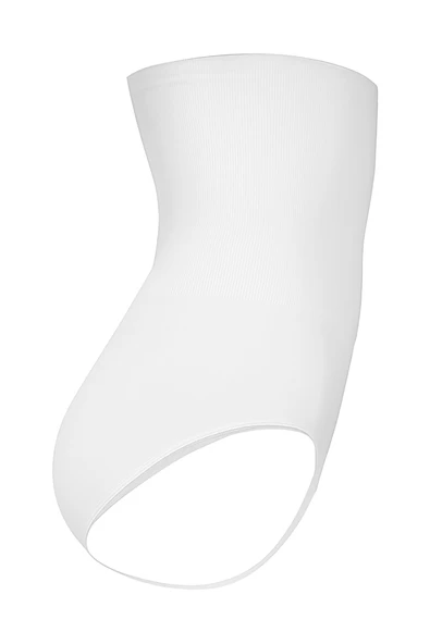 Beyaz Seamless Slip Karın Korse - Resim 4