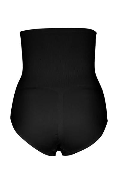 Siyah Seamless Slip Karın Korse - Resim 4
