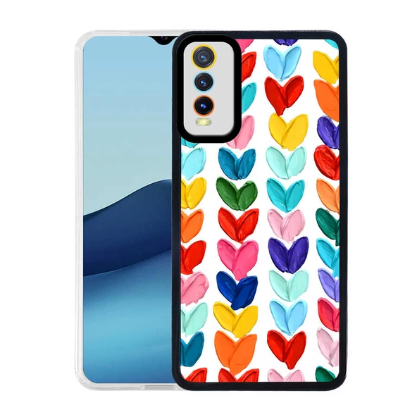 Vivo Y20 Kılıf Zore M-Fit Desenli Kılıf - 5