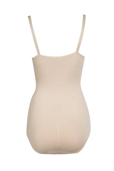 Ten Rengi Göğüs Altı Askılı Korse - Resim 5