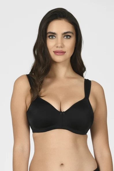 Siyah Desteksiz Sütyen ürün görseli 1