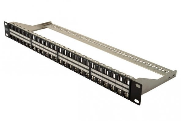 DIGITUS DN-91424  48Lİ BOŞ PATCH PANEL,1U,SİYAH