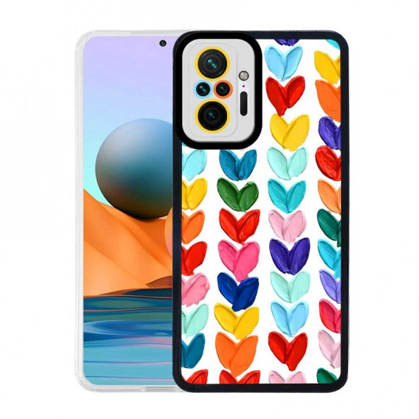 Xiaomi Redmi Note 10 Pro Kılıf Zore M-Fit Desenli Kılıf - 5