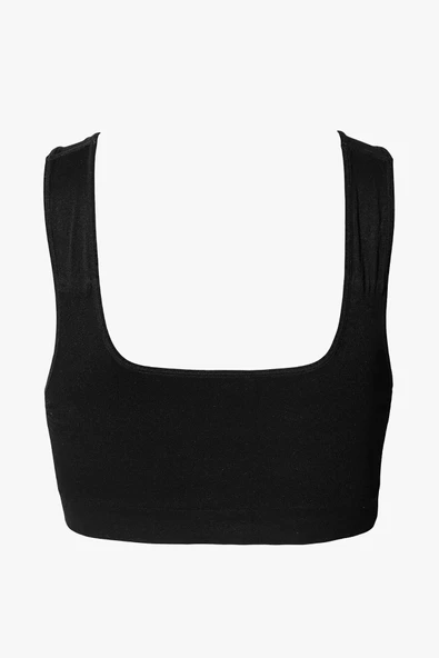 Siyah Seamless Yarım Büstiyer - Resim 5