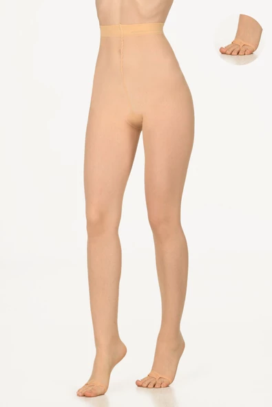 Sahra Burnu Açık Külotlu Çorap ürün görseli 1