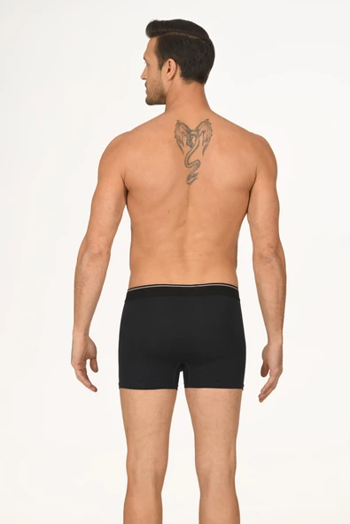 Siyah Lighten Up Düğmeli Boxer - 2