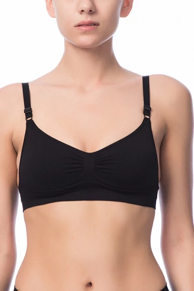 Siyah Seamless Sütyen