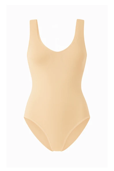 Ten Rengi Seamless Çıtçıtlı Body Korse - Resim 4