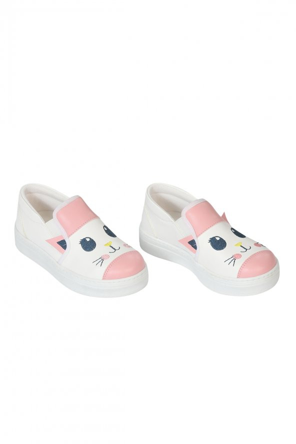 Minnoş Kız Çocuk Sneakers Ayakkabı LPY-21Y1-031