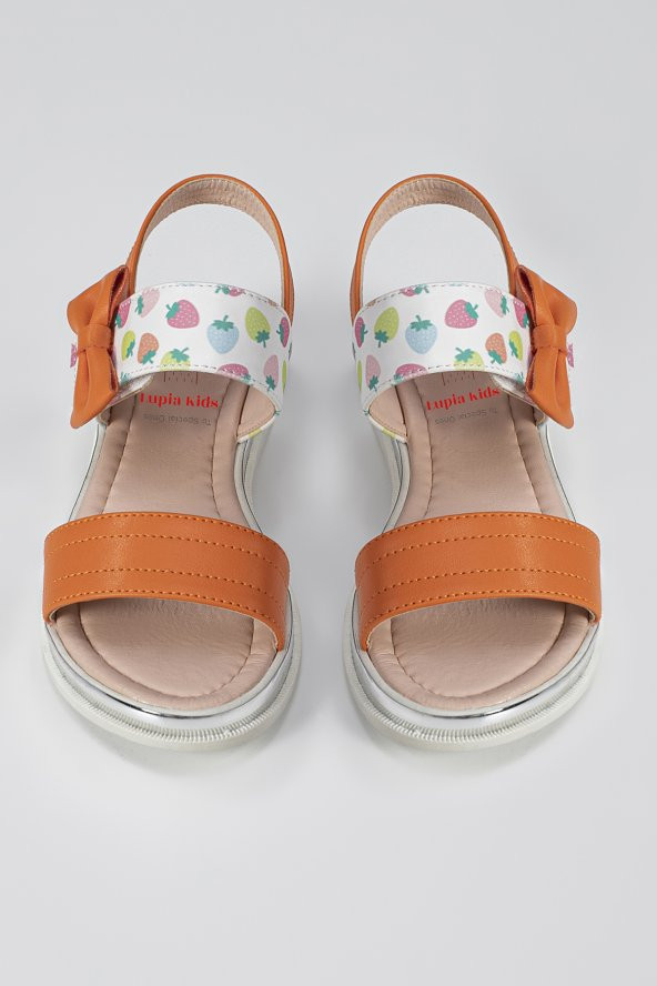 Çilek Turuncu Kız Çocuk Sandalet LPY-21Y1-046