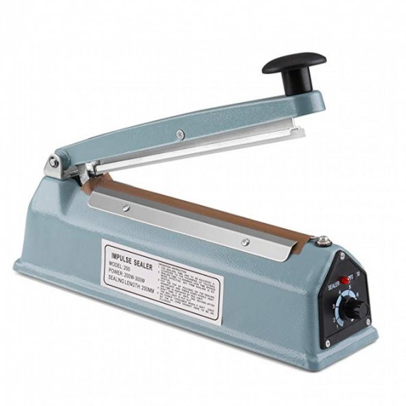 30 CM DEMİR GÖVDE POŞET AĞZI YAPIŞTIRMA KAPAMA MAKİNESİ-YEDEK RESİSTANS HEDİYELİ-2 YIL GARANTİLİ - 2