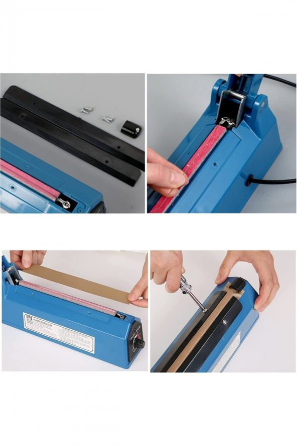 20 Cm Poşet Ağzı Kapama Yapıştırma Makinesi (metal) - 3