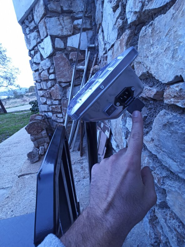 300 Kg-50x40 cm-1.kalite Terazi-Bariyerli-Şarjlı-Katlanır Kantar-2 Yıl Garantili - 5