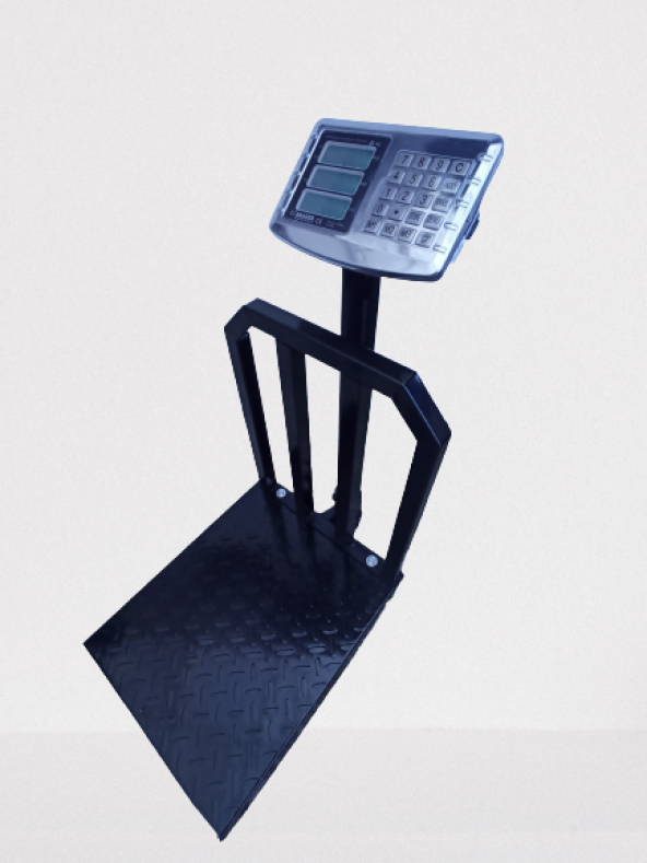 300 KG 1.KALİTE TERAZİ-BARİYERLİ-ŞARJLI-KATLANIR KANTAR-2 YIL GARANTİLİ - 5