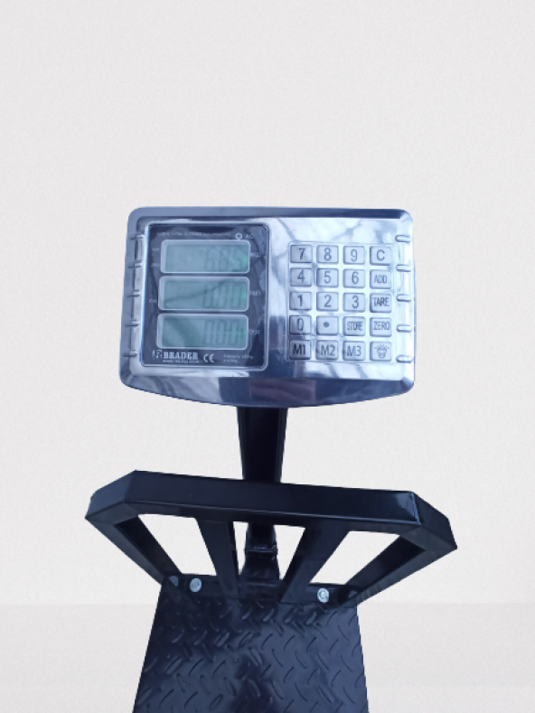 300 KG 1.KALİTE TERAZİ-BARİYERLİ-ŞARJLI-KATLANIR KANTAR-2 YIL GARANTİLİ - 6